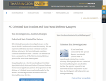 Tablet Screenshot of nccriminaltaxlawyer.com